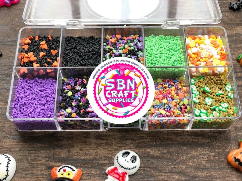 Halloween Themed Fake Sprinkles Kit – SBN Craft Supplies